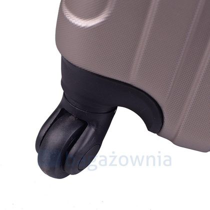 Duża walizka WINGS 2011BP L Złota