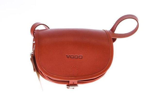 Listonoszka mała torebka KEMER VOOC Vintage P14 brąz