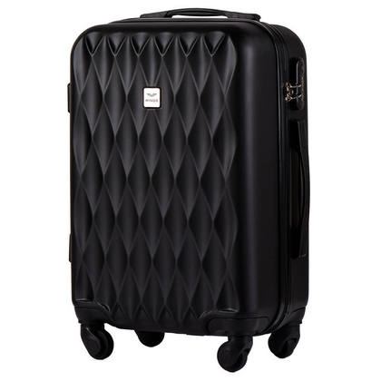 Mała kabinowa walizka WINGS TD190 S Czarna