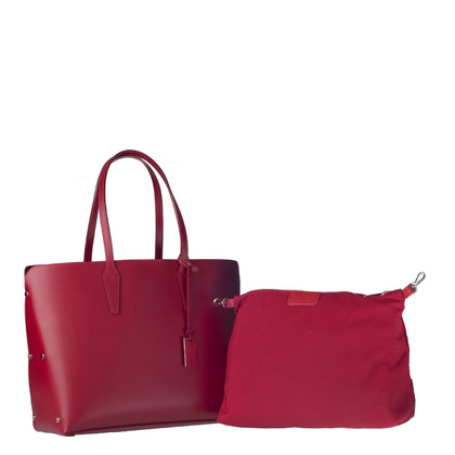 Torebka damska skórzana KEMER 619 Czerwona - min. zamówienie 20 / 50 / 100 szt.