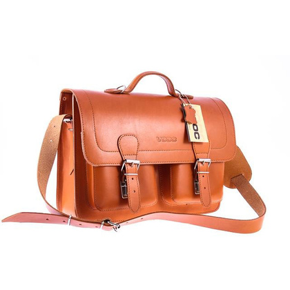 Teczka z funkcją plecaka KEMER VOOC Vintage P24 brąz