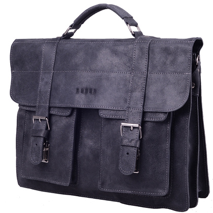 Torba skórzana na ramię KEMER CH 03 Czarna - min. zamówienie 20 / 50 / 100 szt.