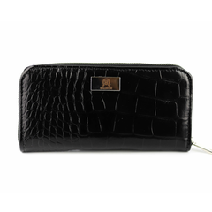 P-02 Portfel skórzany Korona - czarny C D L KEMER