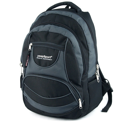 Plecak sportowy KEMER S105 Czarno Szary - min. zamówienie 20 / 50 / 100 szt.