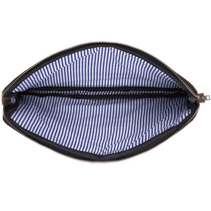 Skórzane etui na laptop 15 KEMER SOLIER SA23A Czarny - min. zamówienie 20 / 50 / 100 szt.