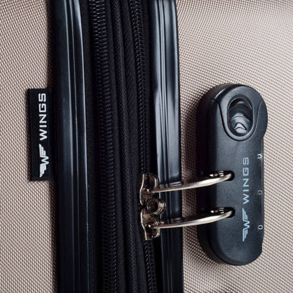 Zestaw 4 walizek WINGS 304 Złoty