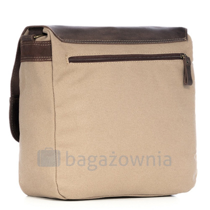 MIEJSKA TORBA NA RAMIĘ KEMER VOOC EC3 BEŻOWA