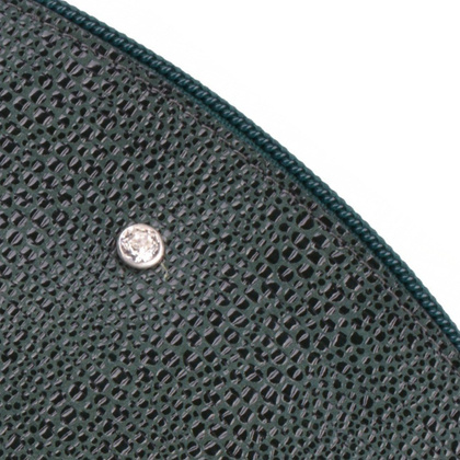 Kosmetyczka skórzana KEMER KO252 Zielona - min. zamówienie 20 / 50 / 100 szt.