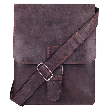 Torba skórzana na ramię KEMER CH 02 Brąz - min. zamówienie 20 / 50 / 100 szt.