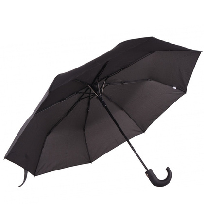 Parasol męski krótki KEMER Automat MA 350 Czarny
