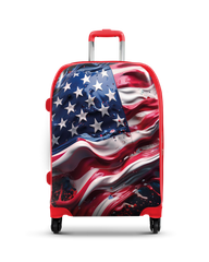 Średnia walizka Usa