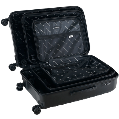 Zestaw 3 walizek WINGS HPE01-3 Czarny