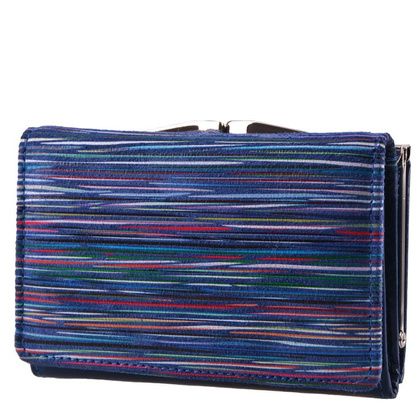 Portfel damski skórzany KEMER 011D Multikolor - min. zamówienie 20 / 50 / 100 szt.