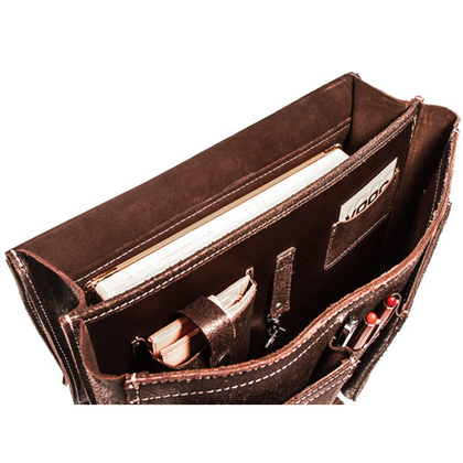 Torba skórzana na ramię teczka KEMER VOOC TC4