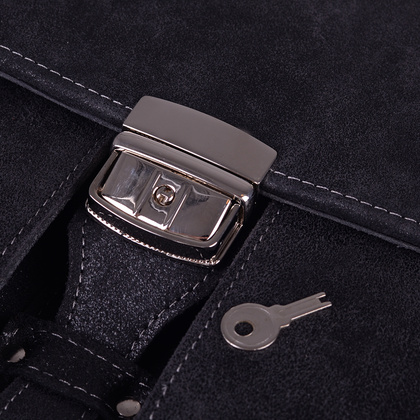 Teczka męska skórzana KEMER CHT 1401 Czarna - min. zamówienie 20 / 50 / 100 szt.