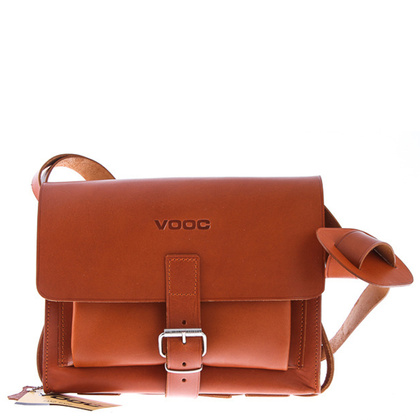 Listonoszka skórzana KEMER VOOC Vintage  P32 Koniak