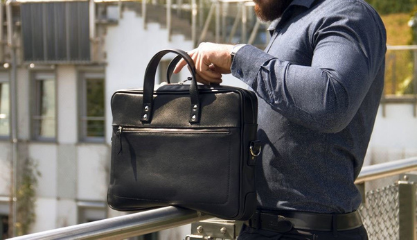 Torba na laptop 15.4" KEMER SOLIER Waterford Czarna - min. zamówienie 20 / 50 / 100 szt.