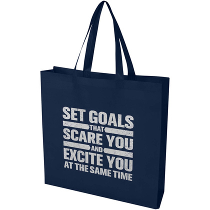 EcoSeal torba na zakupy z dnem wykonana z włókiny z recyklingu z certyfikatem GRS o pojemności 12 l