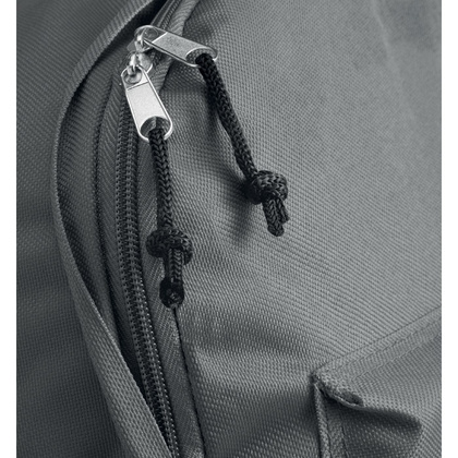 Plecak z zewnętrzną kieszenią