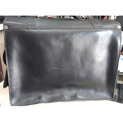 Torba skórzana na ramię KEMER 888 Czarna