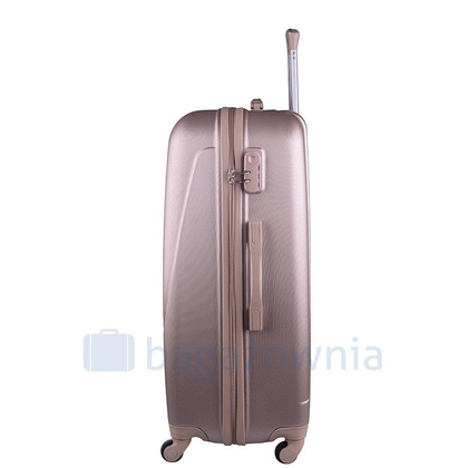Duża walizka WINGS 310 L Złota