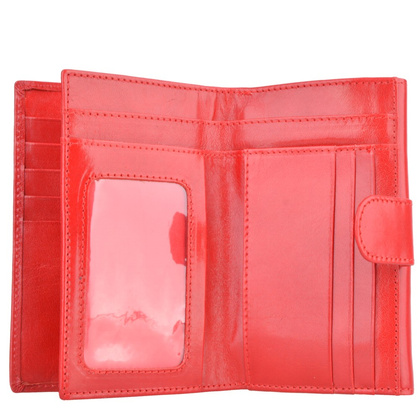 Portfel damski KEMER D 34 Czerwony - min. zamówienie 20 / 50 / 100 szt.