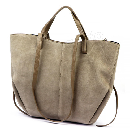 TOREBKA SHOPER DO RĘKI LUB NA RAMIĘ 24-082 D Taupe