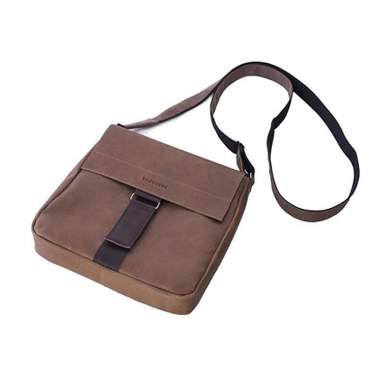 Jasno brązowa elegancka męska listonoszka na ramię BRØDRENE BL09 - min. zamówienie 20 / 50 / 100 szt.