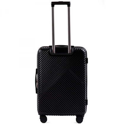Średnia walizka WINGS WN01 M Czarna
