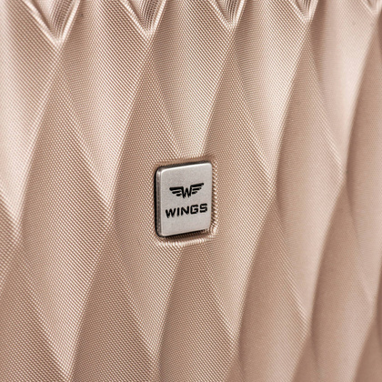 Zestaw 3 walizek WINGS TD190-3 Złoty
