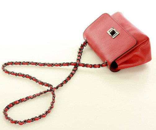 Torebka wizytowa listonoszka skóra MAZZINI - Sevilla czerwony - min. zamówienie 20 / 50 / 100 szt.