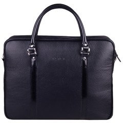 Teczka damska skórzana KEMER B 872/GR+DF Czarna - min. zamówienie 20 / 50 / 100 szt.