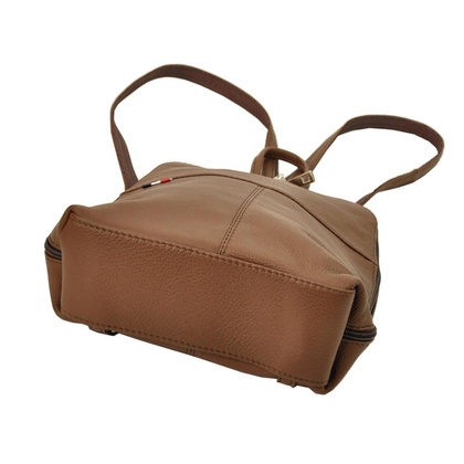 Plecak skórzany KEMER 517 D Czarny