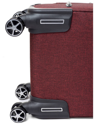 Średnia walizka PELLUCCI RGL S-030 M Bordowa