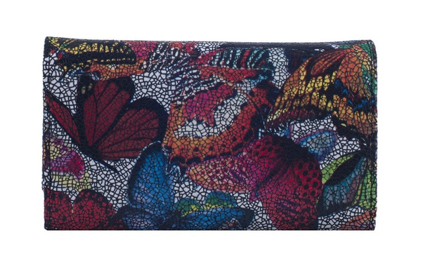 Portfel damski skórzany KEMER 007D Czerwony - min. zamówienie 20 / 50 / 100 szt.