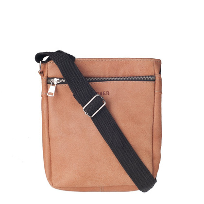 Torba skórzana KEMER S6 Brązowa - min. zamówienie 20 / 50 / 100 szt.