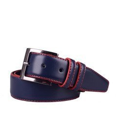 Pasek skórzany męski KEMER C 1060 110 CM Granatowy - min. zamówienie 20 / 50 / 100 szt.