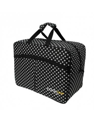 Torba podróżna podręczna PELLUCCI RGL RYANAIR 34C Czarna biała