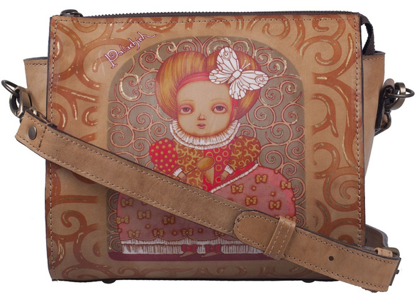 Torebka damska skórzana KEMER B27 Brązowa - min. zamówienie 20 / 50 / 100 szt.