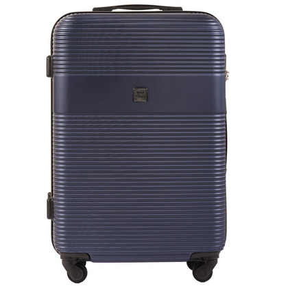 Średnia walizka WINGS 5398 M Granatowa