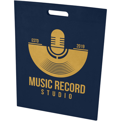 EcoSeal torba na zakupy o pojemności 5 l z włókniny z recyklingu z certyfikatem GRS