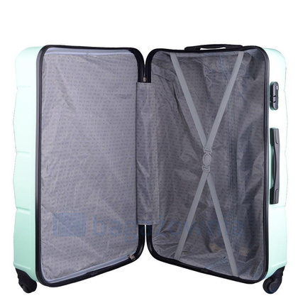 Średnia walizka WINGS 147 M Jasnozielona