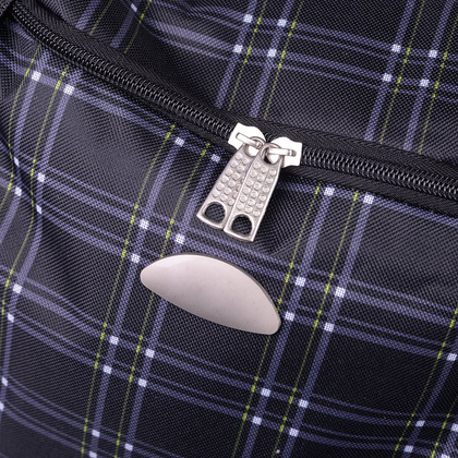 Torba podróżna podręczna PELLUCCI RGL WIZZ AIR C9 Czarno / Biała krata