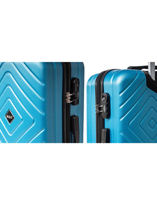 Zestaw 4 walizek PELLUCCI  RGL 741 Granatowy