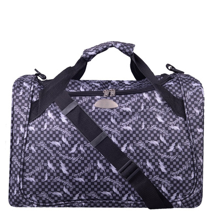 Torba podróżna podręczna PELLUCCI RGL WIZZ AIR C9 Czarno / Biały piorun