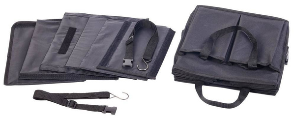 Torba do bagażnika z organizerem SUPER GADGET, czarny
