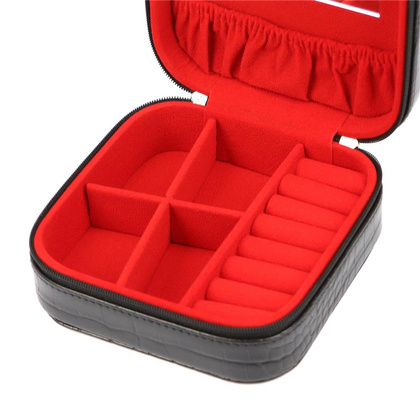 Szkatułka organizer na biżuterię PATRIZIA BEAUTY-18044 czarny KEMER