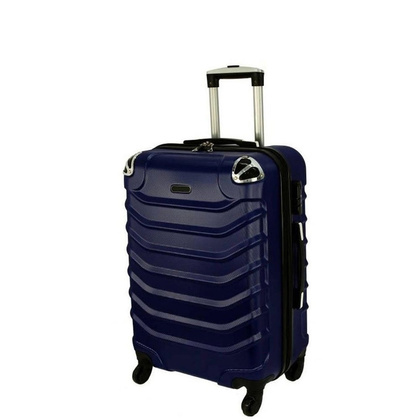 Mała kabinowa walizka PELLUCCI RGL 730 S Granatowa