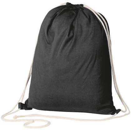 Worek bawełniany STRANDBEK Czarny