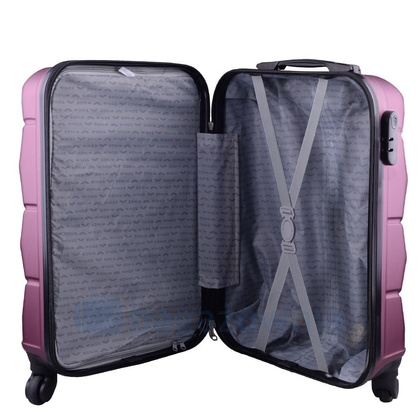 Mała kabinowa walizka WINGS 147 XS Bordowa